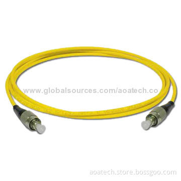 Fiber-optic FC Patch Cord with High Return Loss and Low Insertion LossNew